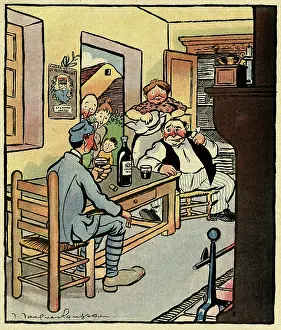 Neighbours: Cartoon, To the bitter end, WW1