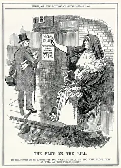 Blot: Cartoon, The Blot on the Bill 1908