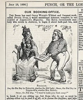 Creep: Cartoon, Our Booking-Office (Oscar Wilde)