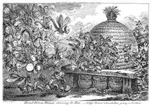 Conservatives: Cartoon, Broad Bottom Drones storming the Hive