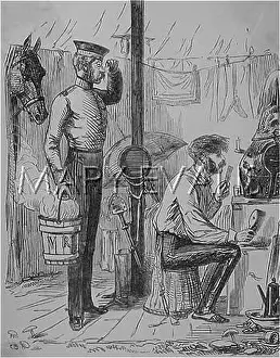 Chobham: Cartoon, The Camp at Chobham