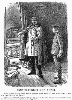 Tallow: Cartoon, Cannon-Fodder and After (Kaiser Wilhelm)