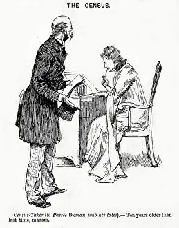 Census: Cartoon, The Census - April 1891