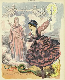 Bugle: Cartoon, Ten centuries have passed, WW1