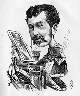 Warpaint: Cartoon of Charles Warner, English actor