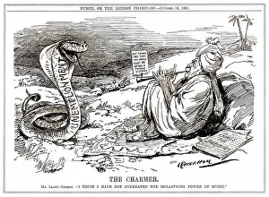 Cobras: Cartoon, The Charmer (Lloyd George)