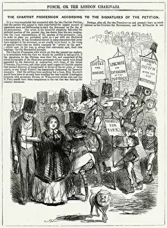 Chartist: Cartoon, The Chartist Procession