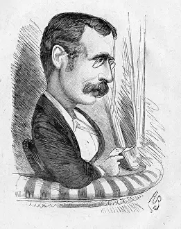 Clement: Cartoon, Clement Scott, English theatre critic