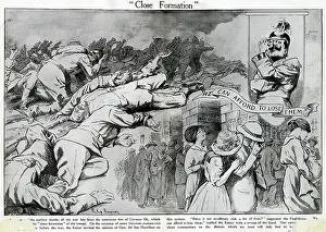 Uncaring: Cartoon, Close Formation, WW1