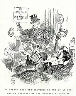 Entr: Cartoon, No More Closing on Ash Wednesday