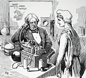Centenary: Cartoon commemorating the centenary of Michael