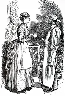 Commentary: A cartoon commenting on the adulteration of milk