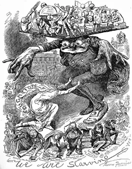 Classes: Cartoon commenting on board schools