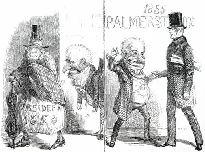 Ended: A cartoon commenting on the change of government