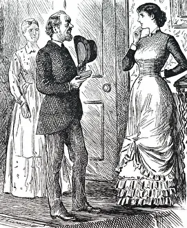 Maurier: A cartoon commenting on the different types of