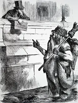 Investigation: A cartoon commenting on the dirtiness of River Thames