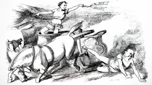 Gladstone: A cartoon commenting on the General Election of