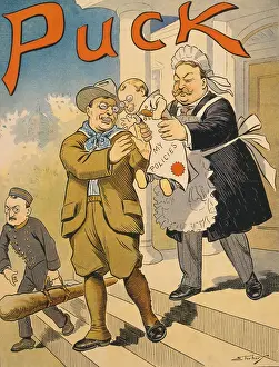 Endure: Cartoon commenting on the transition from ?