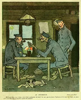Discussing: Cartoon, Corruption, WW1