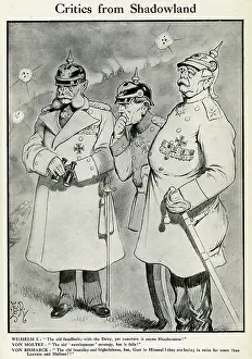 Doubtful: Cartoon, Critics from Shadowland, WW1