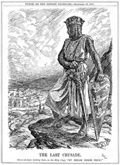 Allenby: Cartoon, The Last Crusade (WW1)
