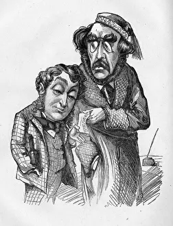Entr Acte: Cartoon of David James and James Albery