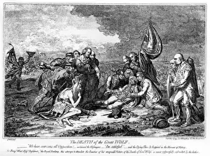 Burke: Cartoon, The Death of the Great Wolf