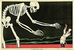 Bloodied: Cartoon, Death and the Kaiser, WW1