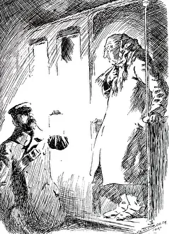 Incident: A cartoon depicting a probable incident in the