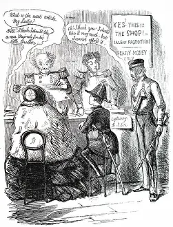 Commissions: A cartoon depicting the purchasing of Army Commissions