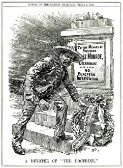 Grateful: Cartoon, A Devotee of The Doctrine (Mexican Revolution)