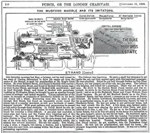 Bedford: A cartoon digging at the Duke of Bedford and the