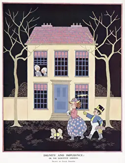 Haughty: Cartoon, Dignity and Impudence or The Domestics Derision