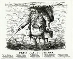 Polluted: Cartoon, Dirty Father Thames