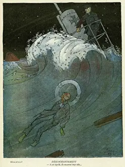 Lifebelt: Cartoon, Disenchantment, WW1