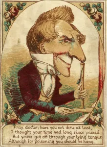 Verse: Cartoon, doctor murderer