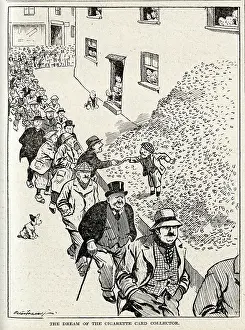 Humorist: Cartoon, The Dream of the Cigarette Card Collector