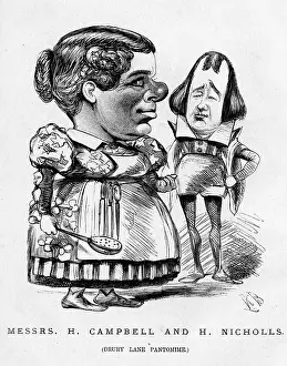 Panto: Cartoon, Drury Lane Pantomime