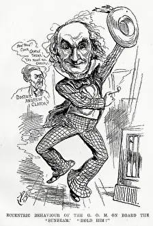Entracte: Cartoon, Eccentric Behaviour of the GOM