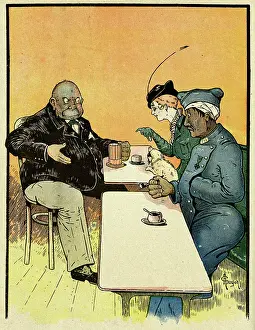 Expensive: Cartoon, The egoists, WW1