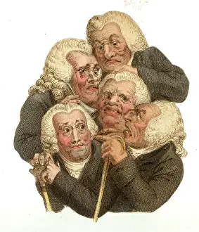 Wigs: Cartoon, Elderly Politicians
