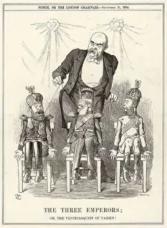 Manipulating: Cartoon, The Three Emperors (Bismarck)