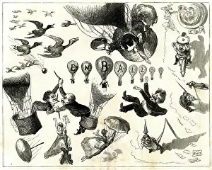 Ballooning: Cartoon, En Balloon
