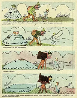 Metamorphosis: Cartoon, Espionage? Snooping? WW1