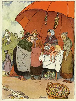 Gossiping: Cartoon, A false rumour, WW1