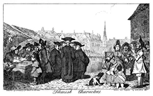 Cartoon, Flemish Characters