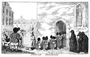 Nuns: Cartoon, Flemish Characters