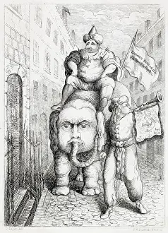 Ambition: CARTOON/FOX ON ELEPHANT