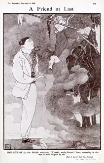 Slacker: Cartoon, A Friend at Last, WW1