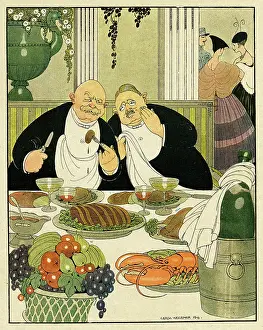 Gravy: Cartoon, Two German spies, WW1